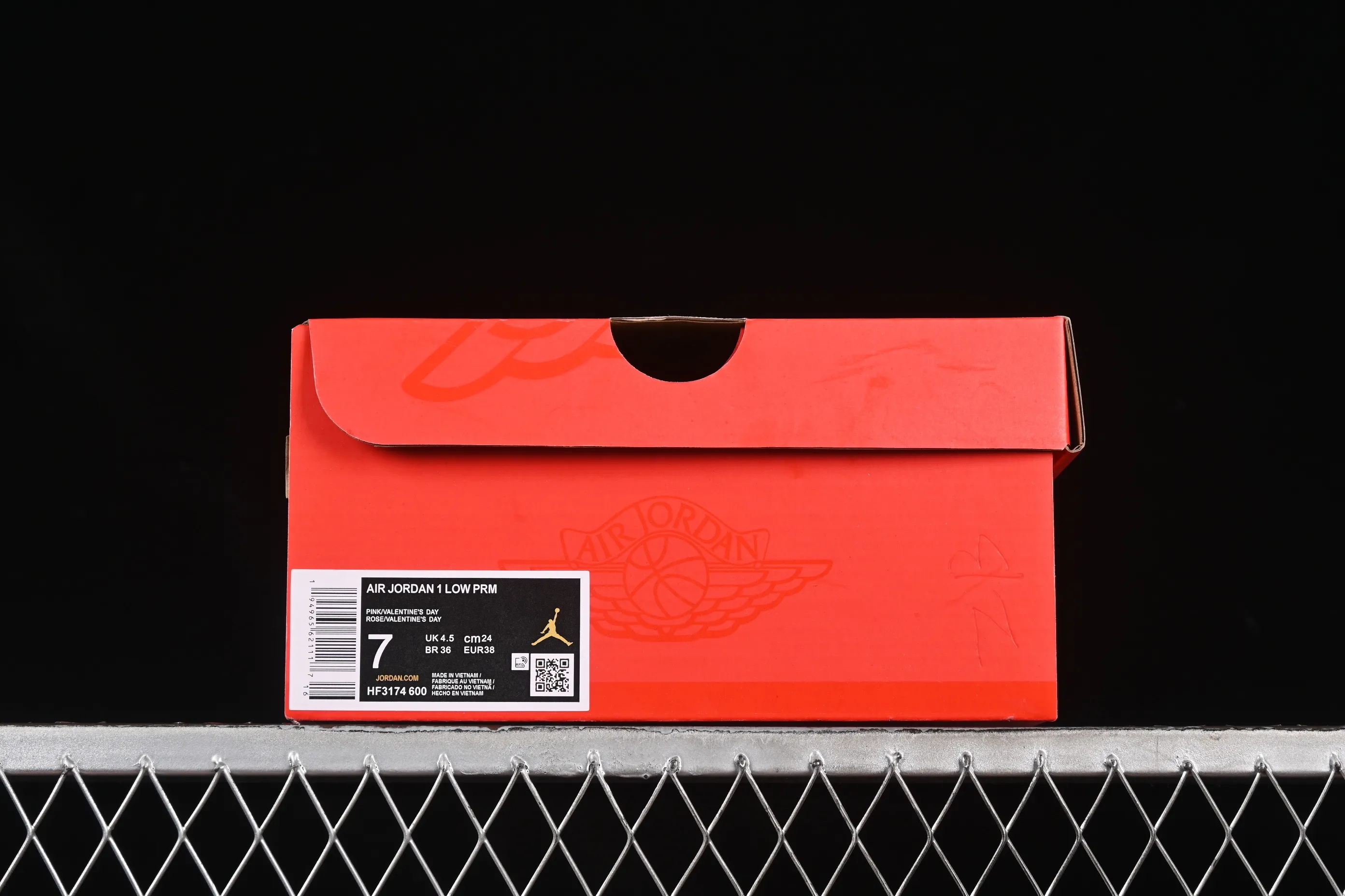 All categories Air Jordan Jordan series basketball shoes Air Jordan 1 Low Air Jordan 1 Low AJ1 Joe 1 Valentine's Day Jelly Pink Low-top cultural basketball shoes HF3174-600